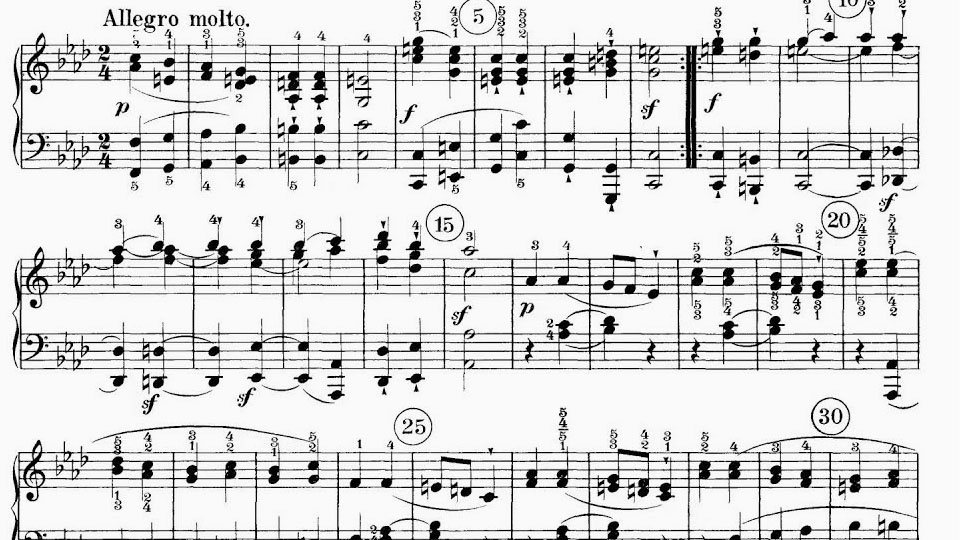 Moderato Cantabile N°31 Op. 110